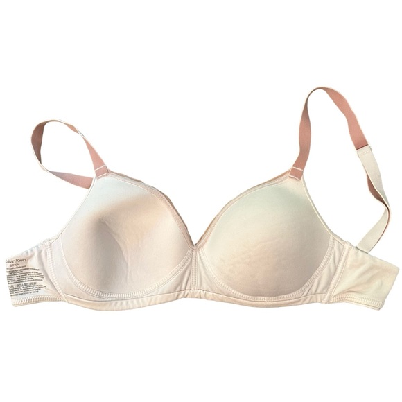 Calvin Klein Womens Microfiber Wirefree Bra Size Small - Picture 4 of 10
